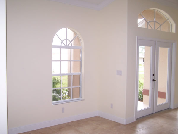 arched windows